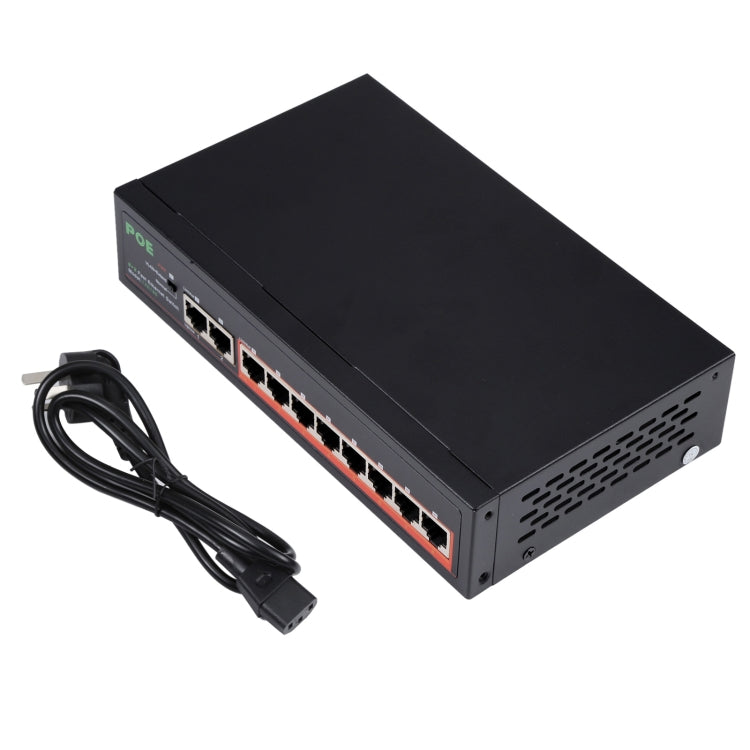 8-Port PoE Switch for IP and VoIP Networks