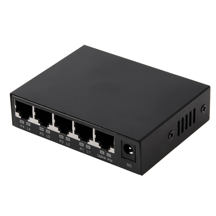5-Port POE Switch for PC and IP Cameras - Network