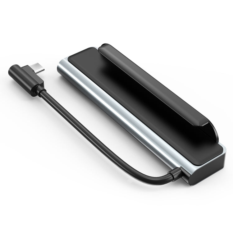 AD-065 6 en 1 USB-C/Type-C vers 4K HDMI + Emplacement pour carte SD/TF + Type-C + 2 USB 3.0 HUB de station d'accueil multifonction de style clip arrière, 6 In 1 Back Clip Style