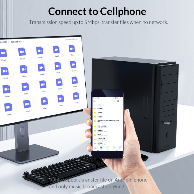 ORICO Bluetooth 5.0 Adapter for PC and Gaming