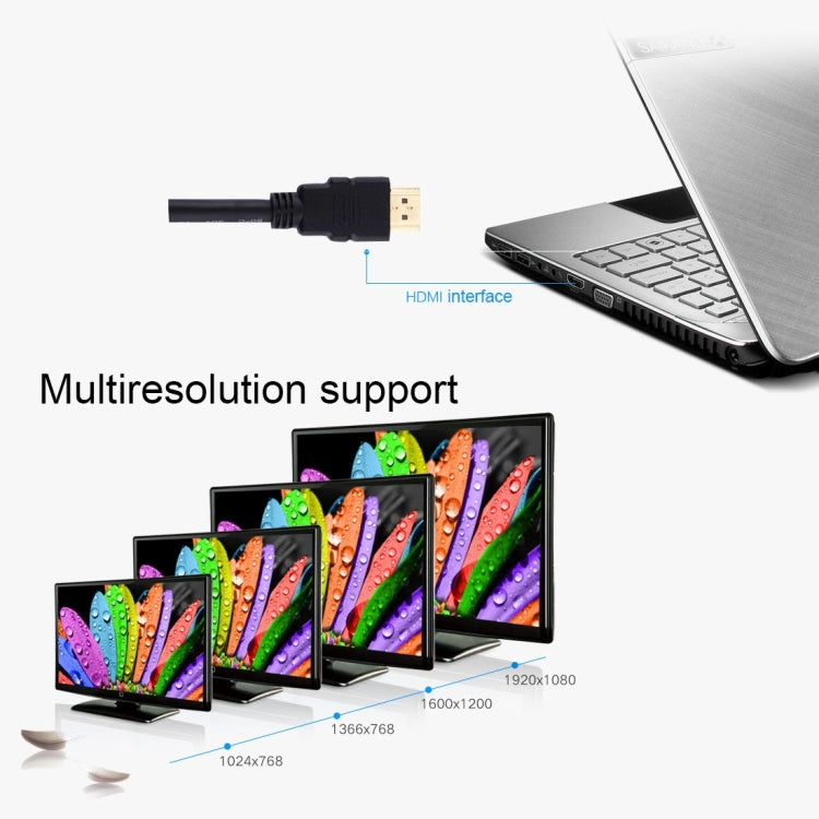 HDMI to DVI 24+1 Adapter Cable - 30 cm for Gaming PC