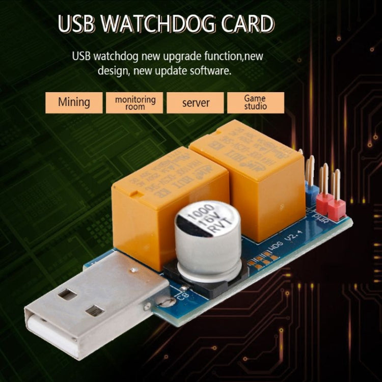 Carte de surveillance USB pour PC gaming - Redémarrage