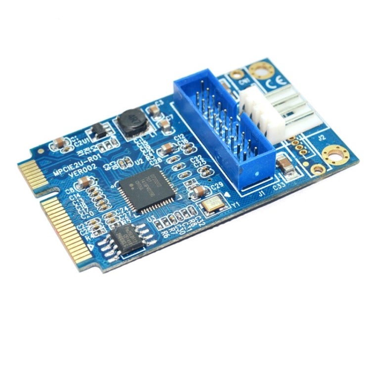 Carte d'extension USB 3.0 pour PC - Mini PCI-E 19 broches