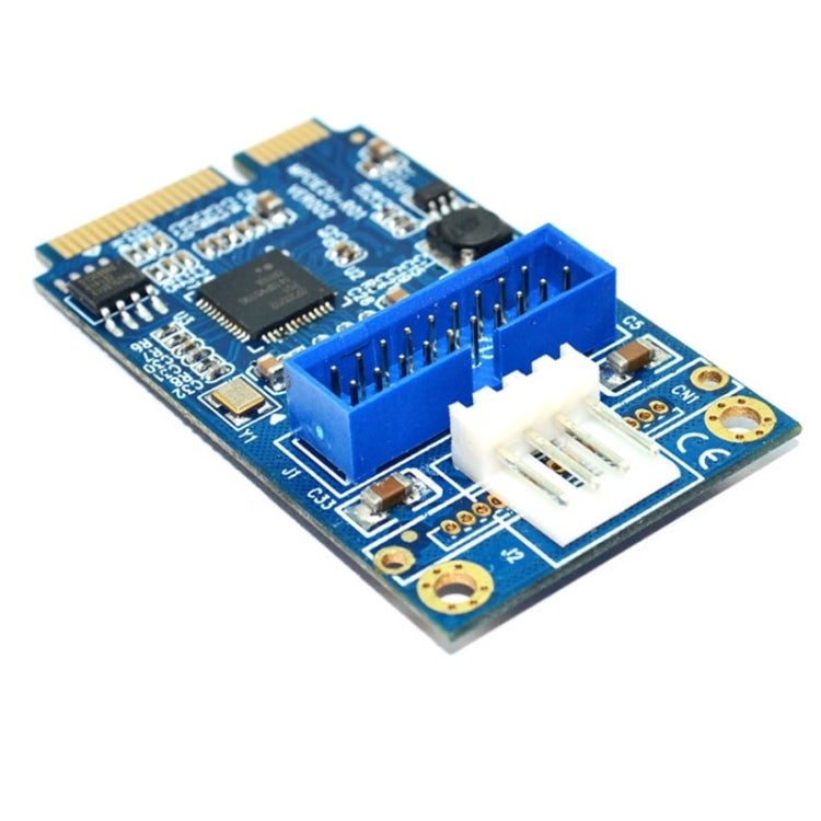 Carte d'extension USB 3.0 pour PC - Mini PCI-E 19 broches