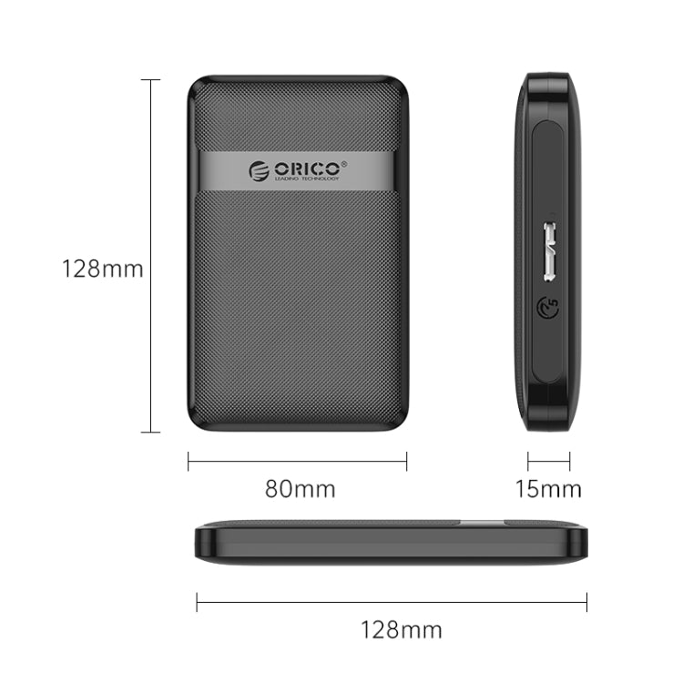 ORICO 2.5" USB 3.0 Hard Drive Enclosure for Gaming PC