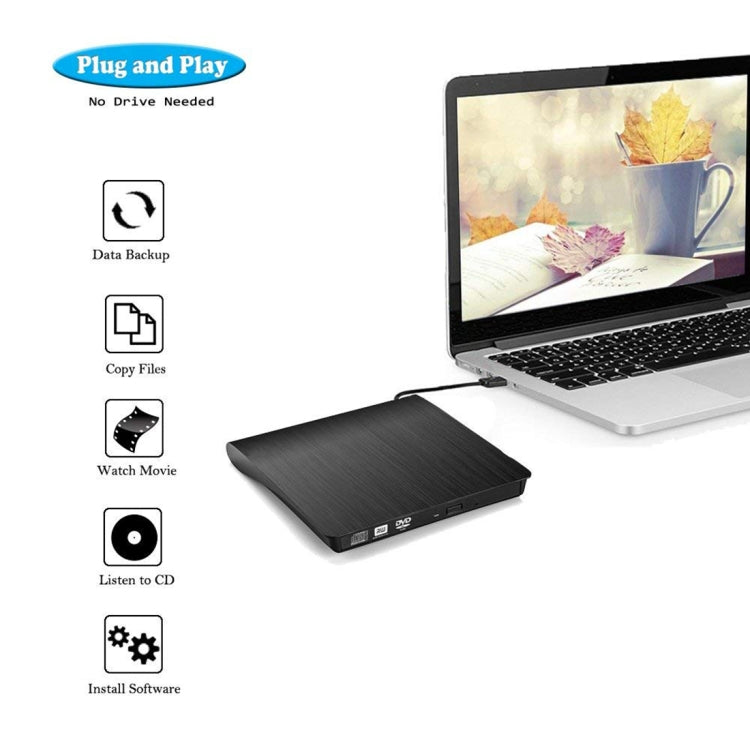 Lecteur DVD externe USB 3.0 pour PC - Accessoire Gaming