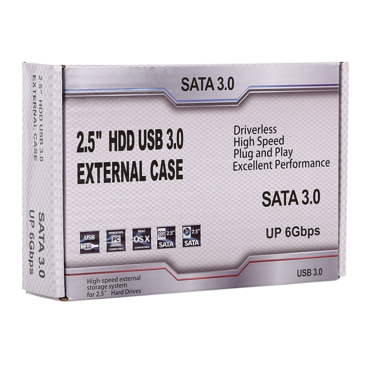 USB 3.0 External Enclosure for 2.5-inch SATA 3.0 Hard Drive