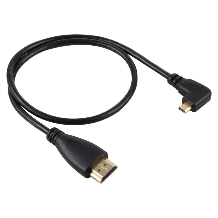 Câble HDMI 4K 50cm pour PC - Adaptateur Micro HDMI Droit