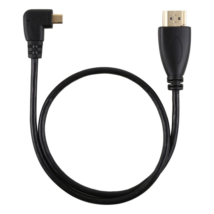 Câble HDMI 4K 50cm pour PC - Adaptateur Micro HDMI Droit