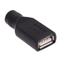 Female USB to 5.5 x 2.1 mm Jack Adapter for PC