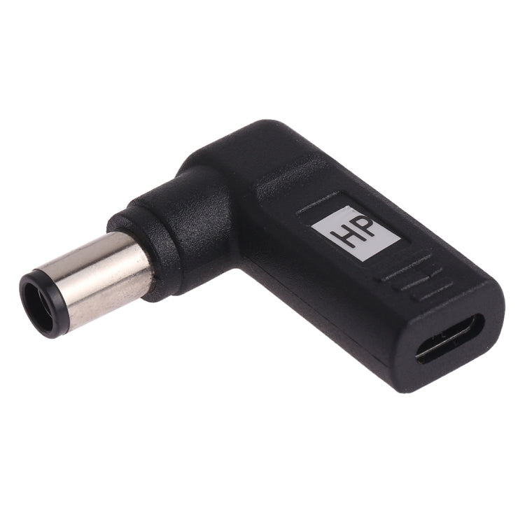 Adaptateur USB-C coudé pour PC portable HP 7,4 x 5,0 mm