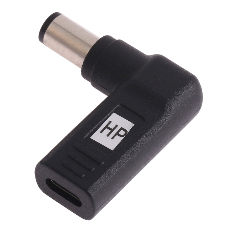 Adaptateur USB-C coudé pour PC portable HP 7,4 x 5,0 mm