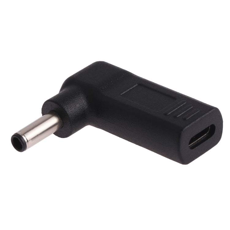 Connecteur adaptateur coudé USB-C / Type-C femelle vers prise mâle 4,5 x 3,0 mm, 4.5 x 3.0mm Elbow Black, 4.5 x 3.0mm Elbow Blue