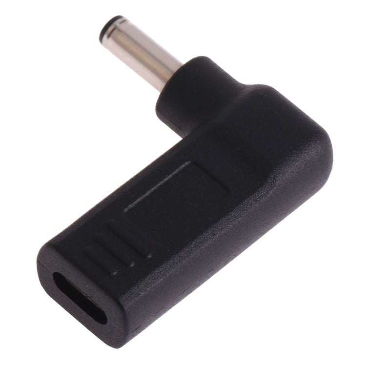 Connecteur adaptateur coudé USB-C / Type-C femelle vers prise mâle 4,5 x 3,0 mm, 4.5 x 3.0mm Elbow Black, 4.5 x 3.0mm Elbow Blue