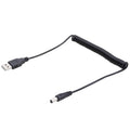 USB to DC 5.5mm Power Cable for Gaming 1.5m
