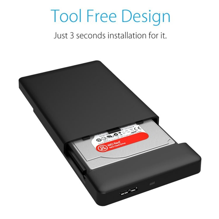 Boîtier de disque dur externe USB 3.0 pour PC 2.5 pouces