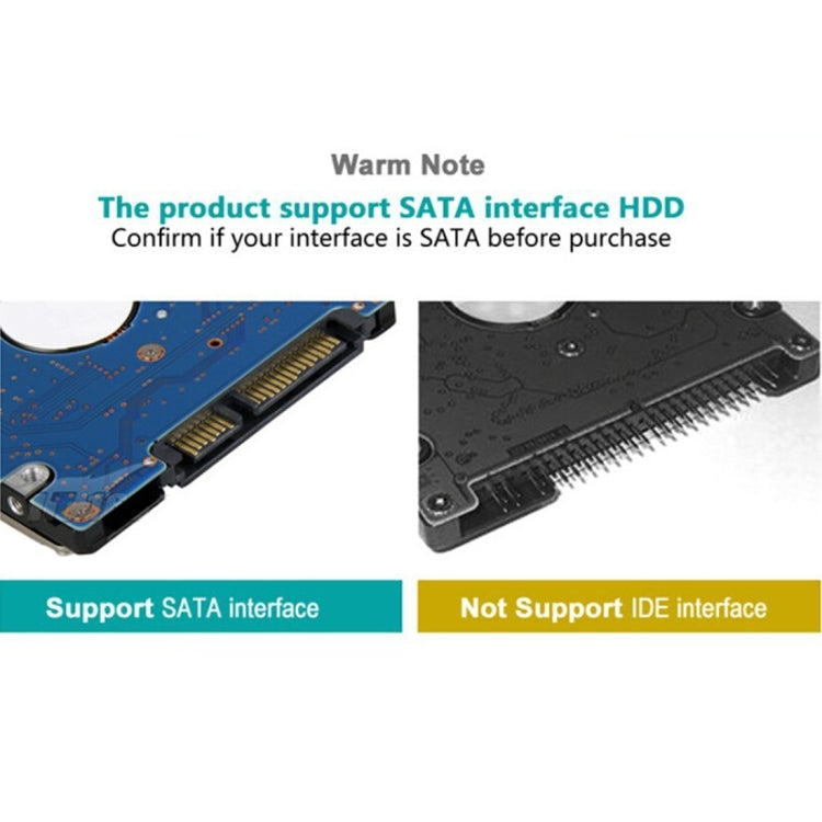 Boîtier Disque Dur Externe ORICO 2569S3 USB3.0 pour SSD 2.5"