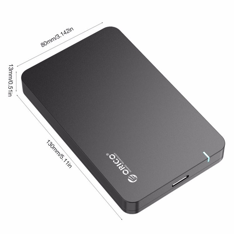 Boîtier Disque Dur Externe ORICO 2569S3 USB3.0 pour SSD 2.5"