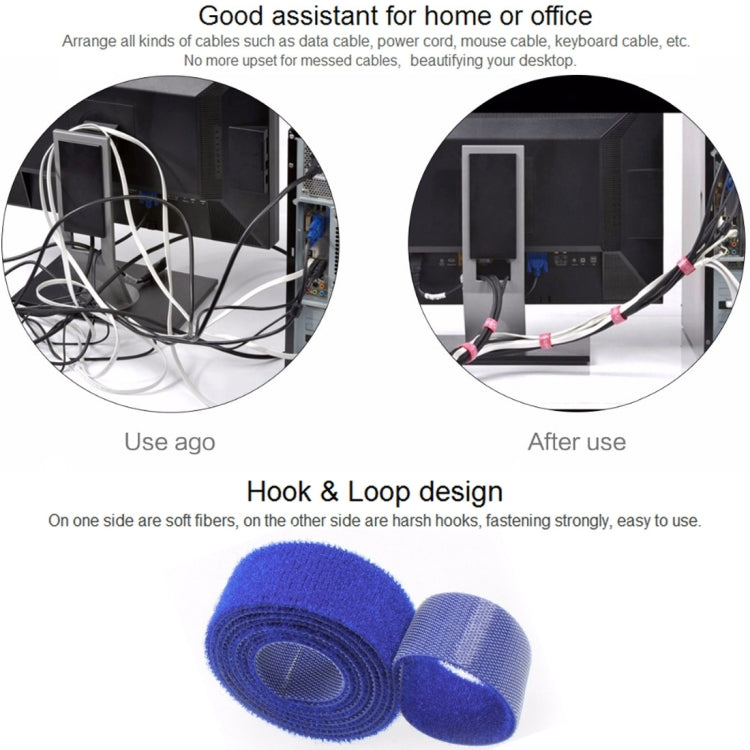ORICO Reusable Cable Ties for PC and Gaming 1m