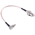 Câble TS9 vers F femelle 15 cm pour accessoires gaming PC
