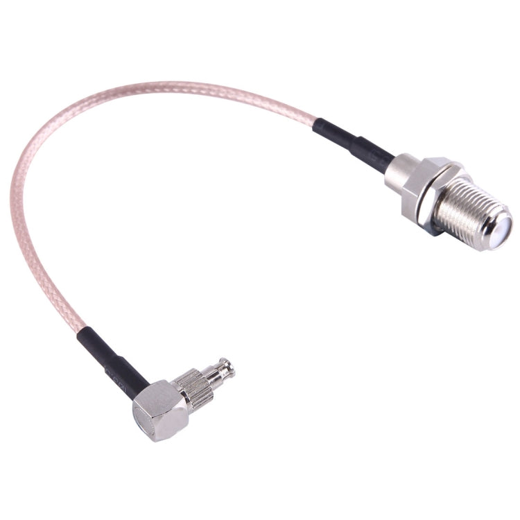 Câble TS9 vers F femelle 15 cm pour accessoires gaming PC