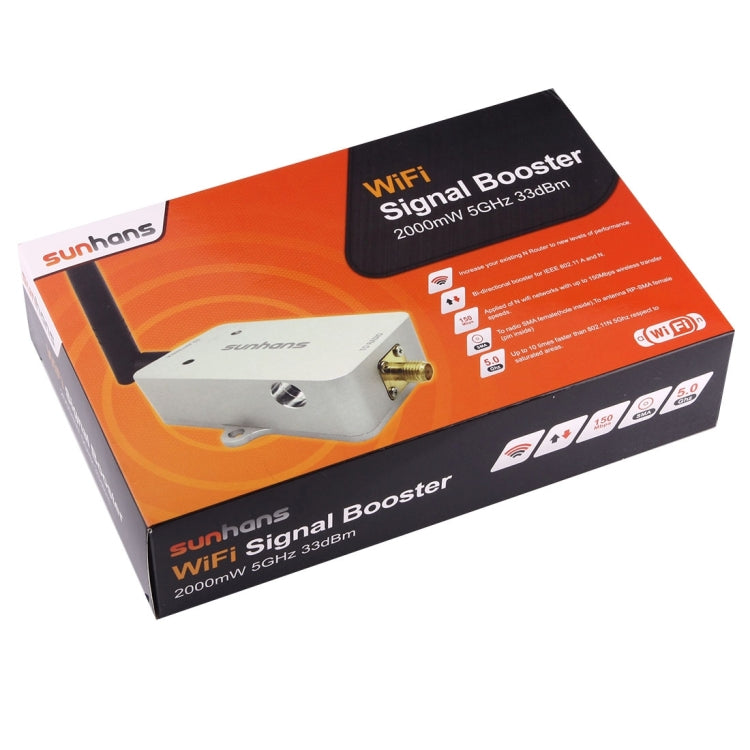 Répéteur WiFi 5,8 GHz Sunhans SH58Gi2000 pour Gaming
