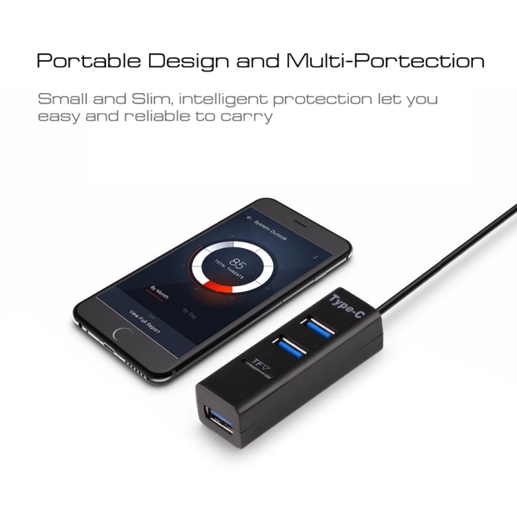 HUB USB-C 3 Ports + Lecteur TF pour PC Gaming Accessoires