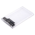 Boîtier Disque Dur Externe USB 3.0 Transparent 2.5" SATA