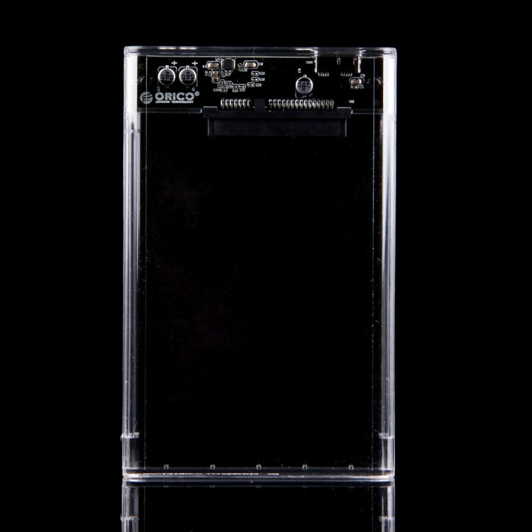 Boîtier Disque Dur Externe USB 3.0 Transparent 2.5" SATA