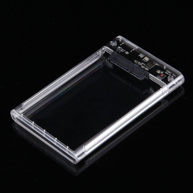 Boîtier Disque Dur Externe USB 3.0 Transparent 2.5" SATA