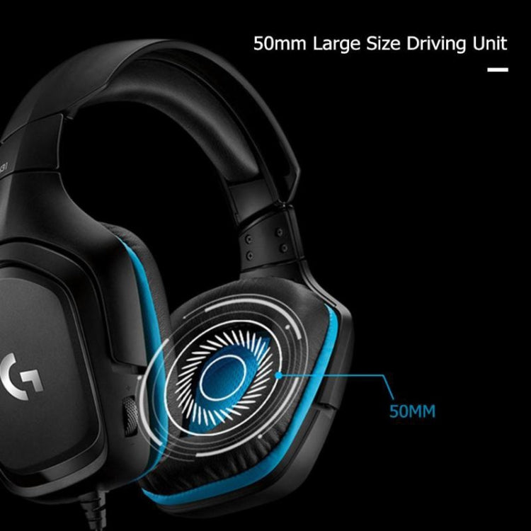 Casque de jeu Logitech G431 Dolby 7.1 - Confort et