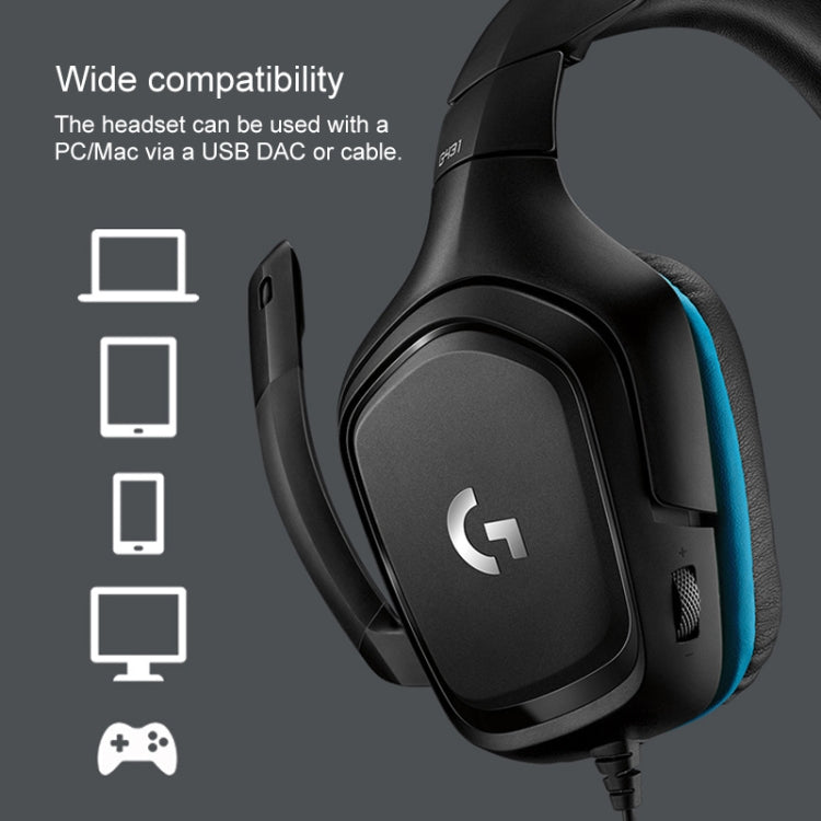 Casque de jeu Logitech G431 Dolby 7.1 - Confort et