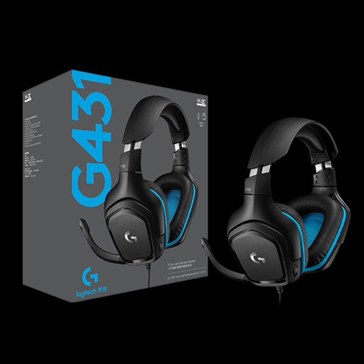 Casque de jeu Logitech G431 Dolby 7.1 - Confort et