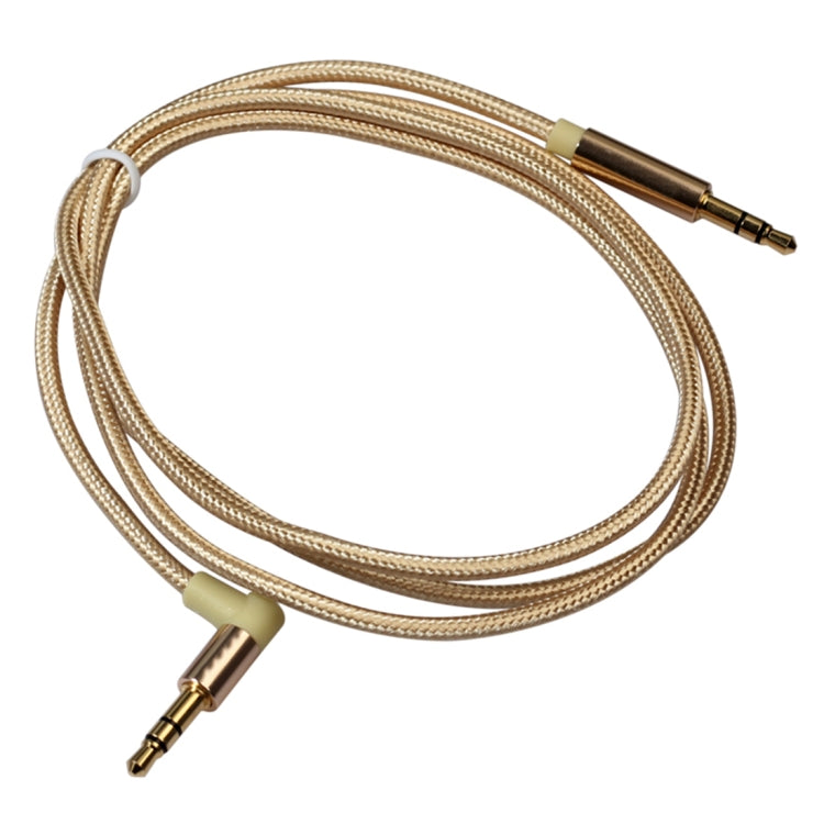 Câble audio coudé 3,5 mm pour PC et gaming - 1 m