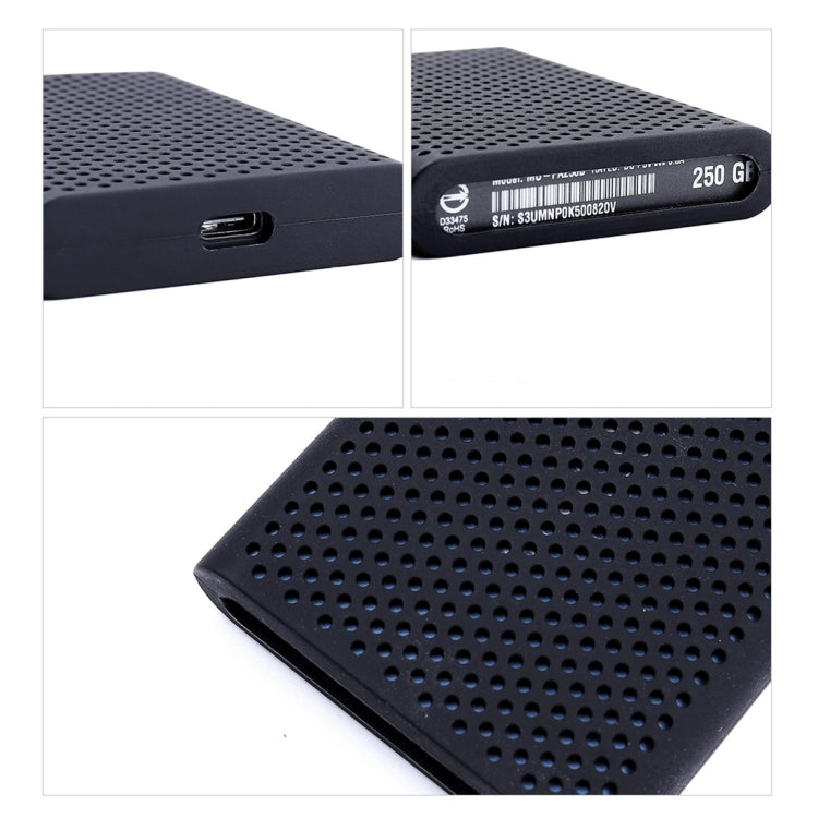 Étui silicone protection SSD portable T5 - Résistant et