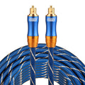 Câble audio optique Toslink 10m pour PC gaming et home