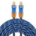 Câble audio optique Toslink 15m pour PC gaming professionnel