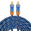 Câble Audio Optique Toslink 20m pour Gaming PC et