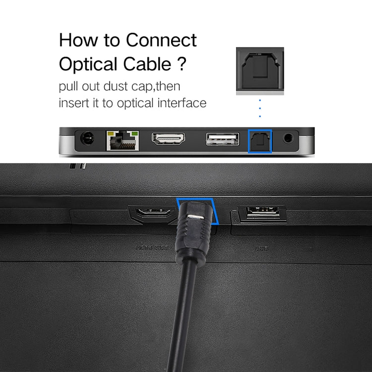 Câble audio optique 15m Toslink pour PC et gaming