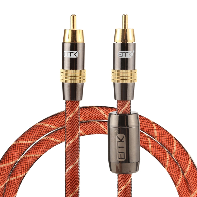 1m Gold-Plated RCA Cable for Audio/Video Gaming PC