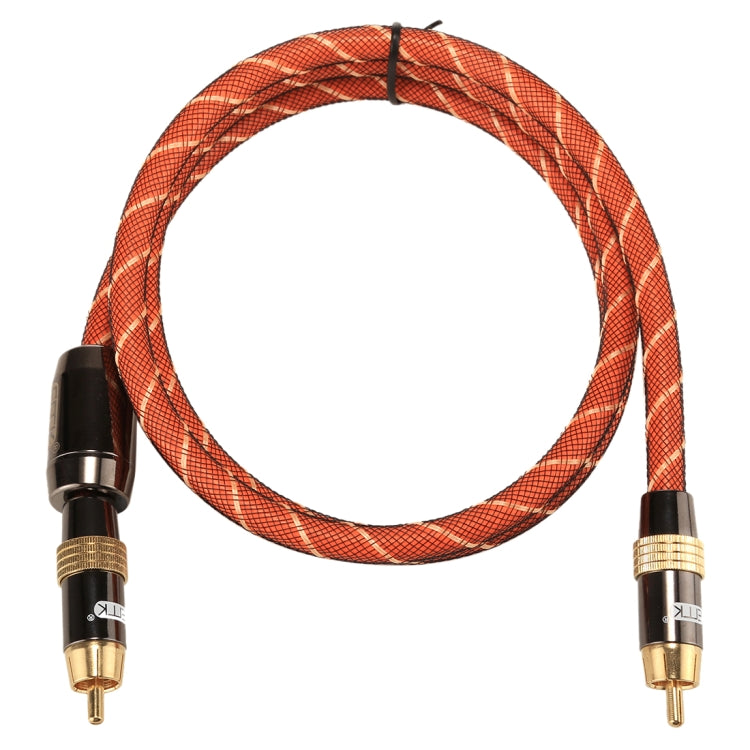 1m Gold-Plated RCA Cable for Audio/Video Gaming PC