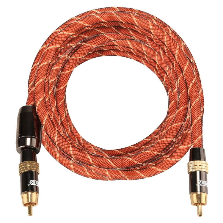 Câble RCA 5m Plaqué Or pour Audio/vidéo Gaming PC