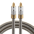 Toslink Optical Audio Cable 1m Metal for Gaming PC