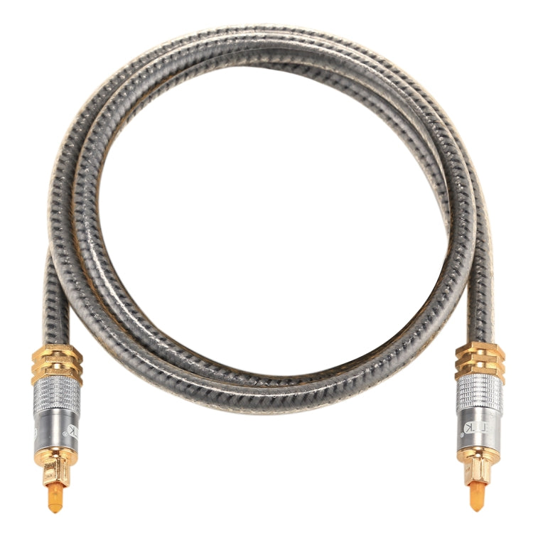 Toslink Optical Audio Cable 1m Metal for Gaming PC
