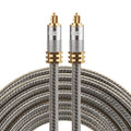 Toslink Optical Cable 5m Gold Plated Metal for Gaming PC