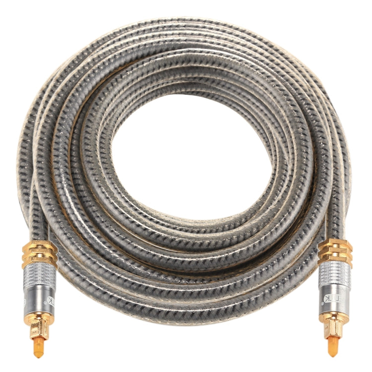 Toslink Optical Cable 5m Gold Plated Metal for Gaming PC