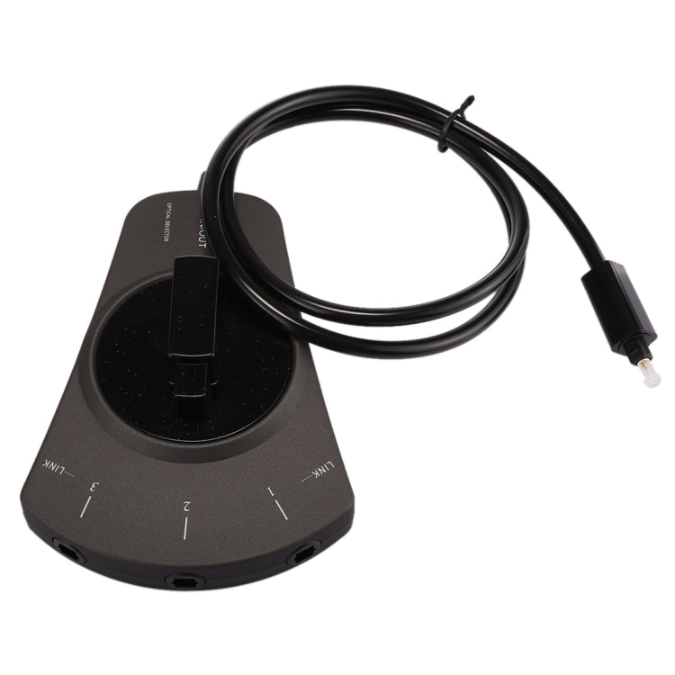 Commutateur Audio Optique 3 Entrées pour PC et Gaming