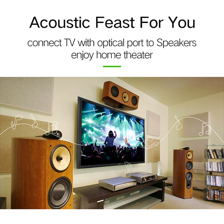 Câble Audio Optique Toslink 2m - Accessoire Gaming Premium