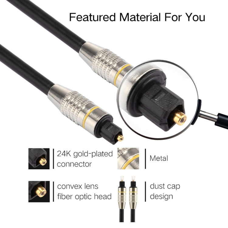 Toslink Optical Audio Cable 5m for PC and Gaming