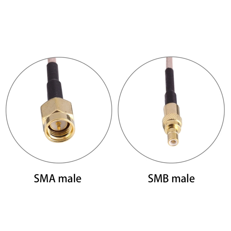 Câble adaptateur SMA vers SMB 60 cm pour PC gaming